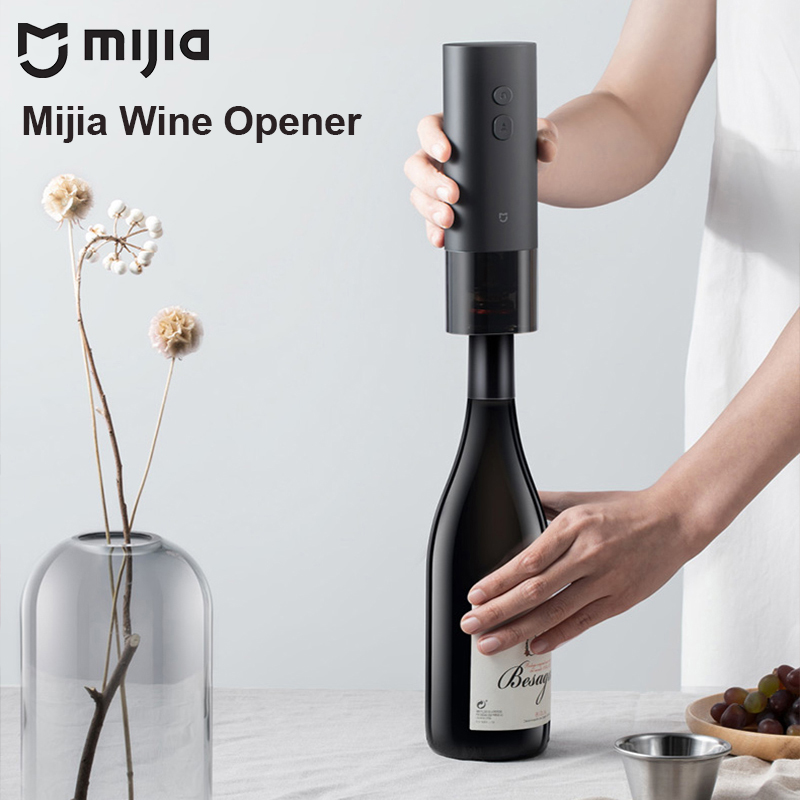 Kitchen Gadgets Useful - MIJIA Electric Wine Bottle Opener Foil