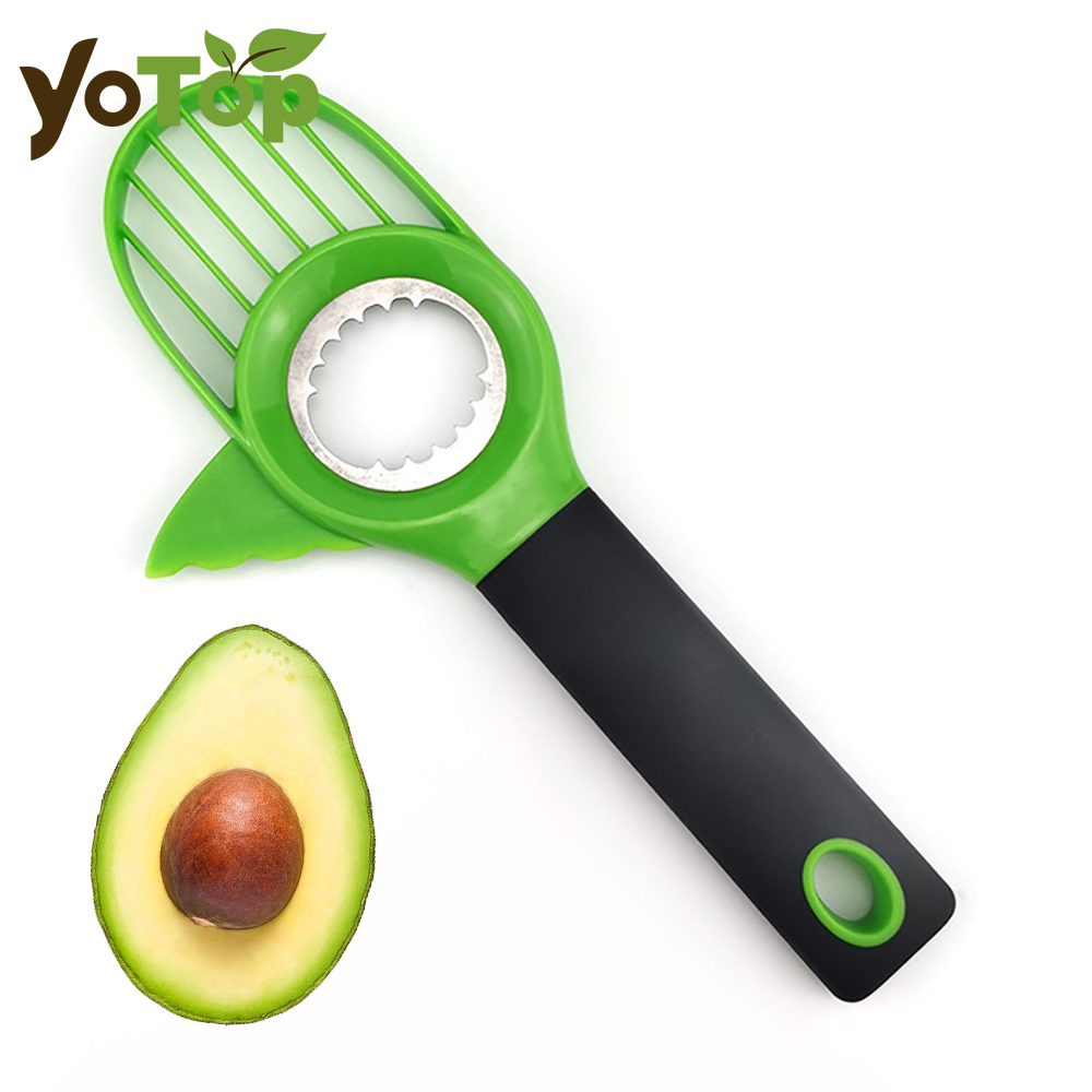 Avocado Slicer Tool - 3-in-1 Multifunction Avocado Slicer Shea Stainless