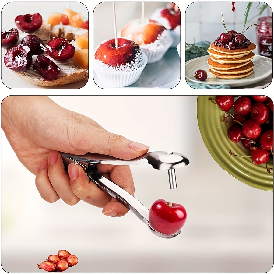 Kitchen Gadgets Useful - 1pc Stainless Steel Fruit Pitter Cherry