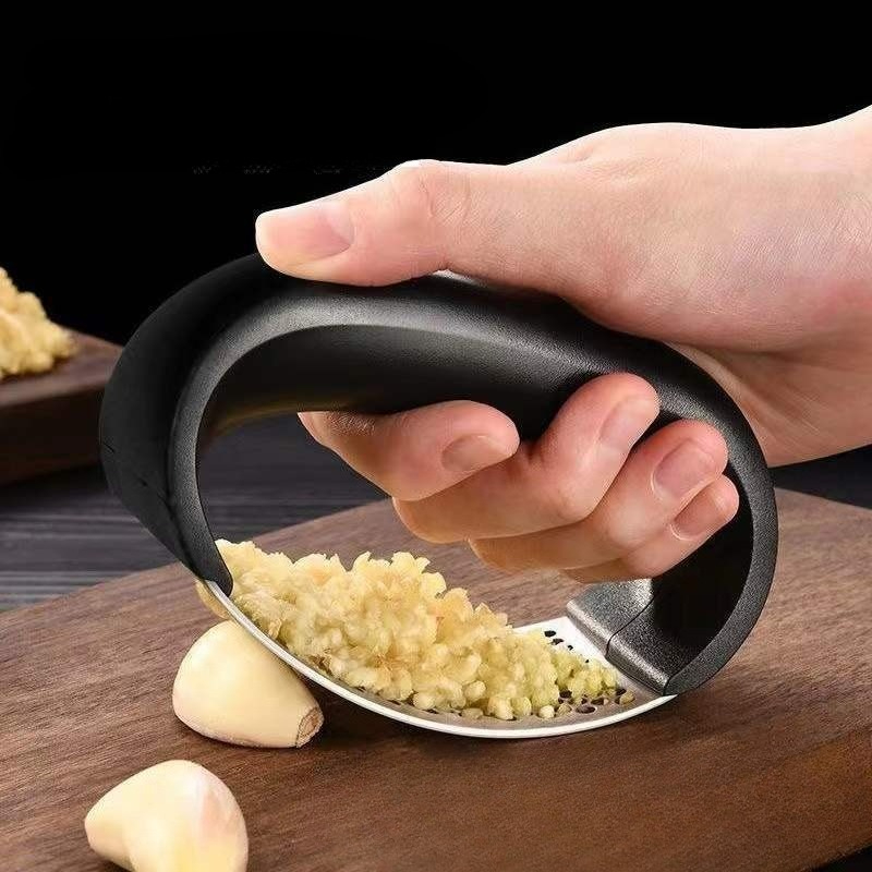 Manual Garlic Press - Stainless Steel Garlic Press Crusher Manual