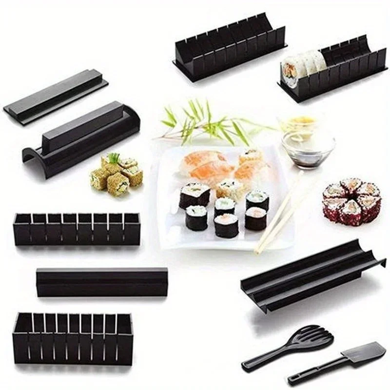 2026 10Pcs DIY Sushi Mold Kit  - Korean Kitchen Gadgets incelemesi ve fiyatı