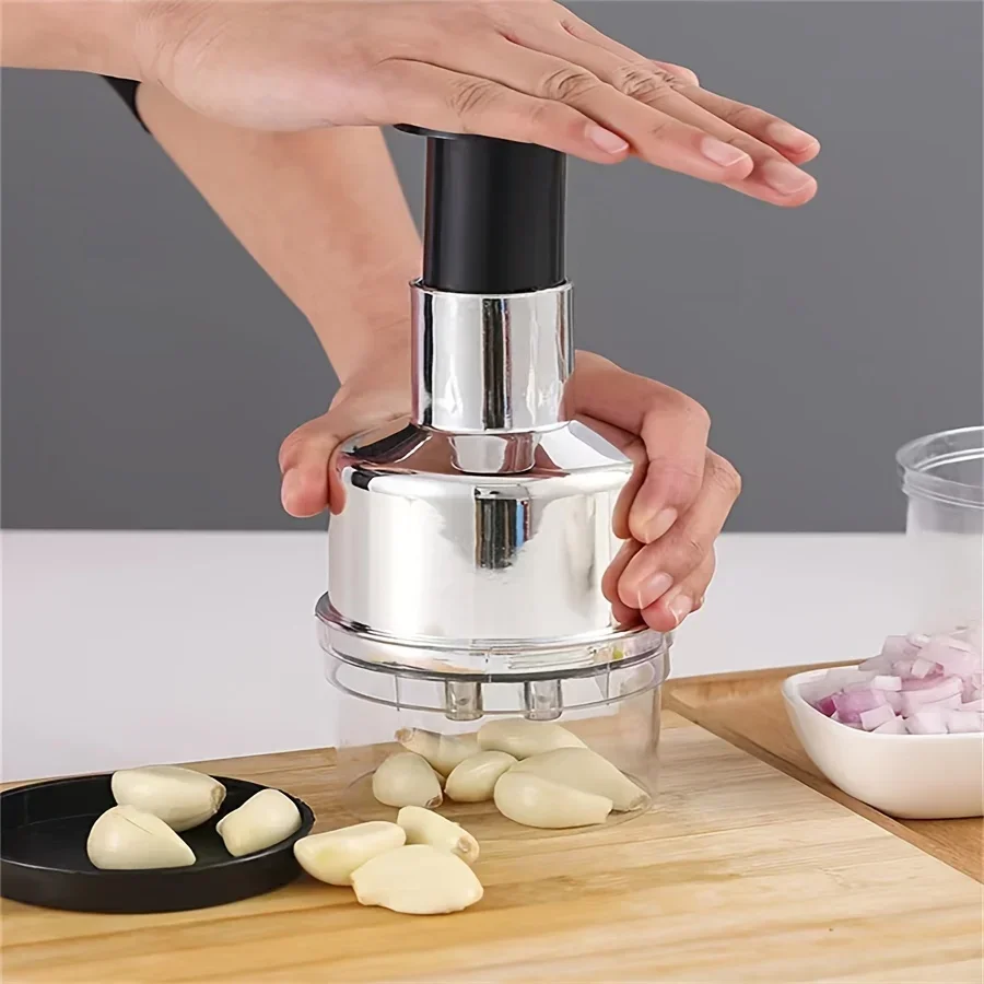 Stainless Steel Garlic Presser - Manual Garlic Press incelemesi ve fiyatı