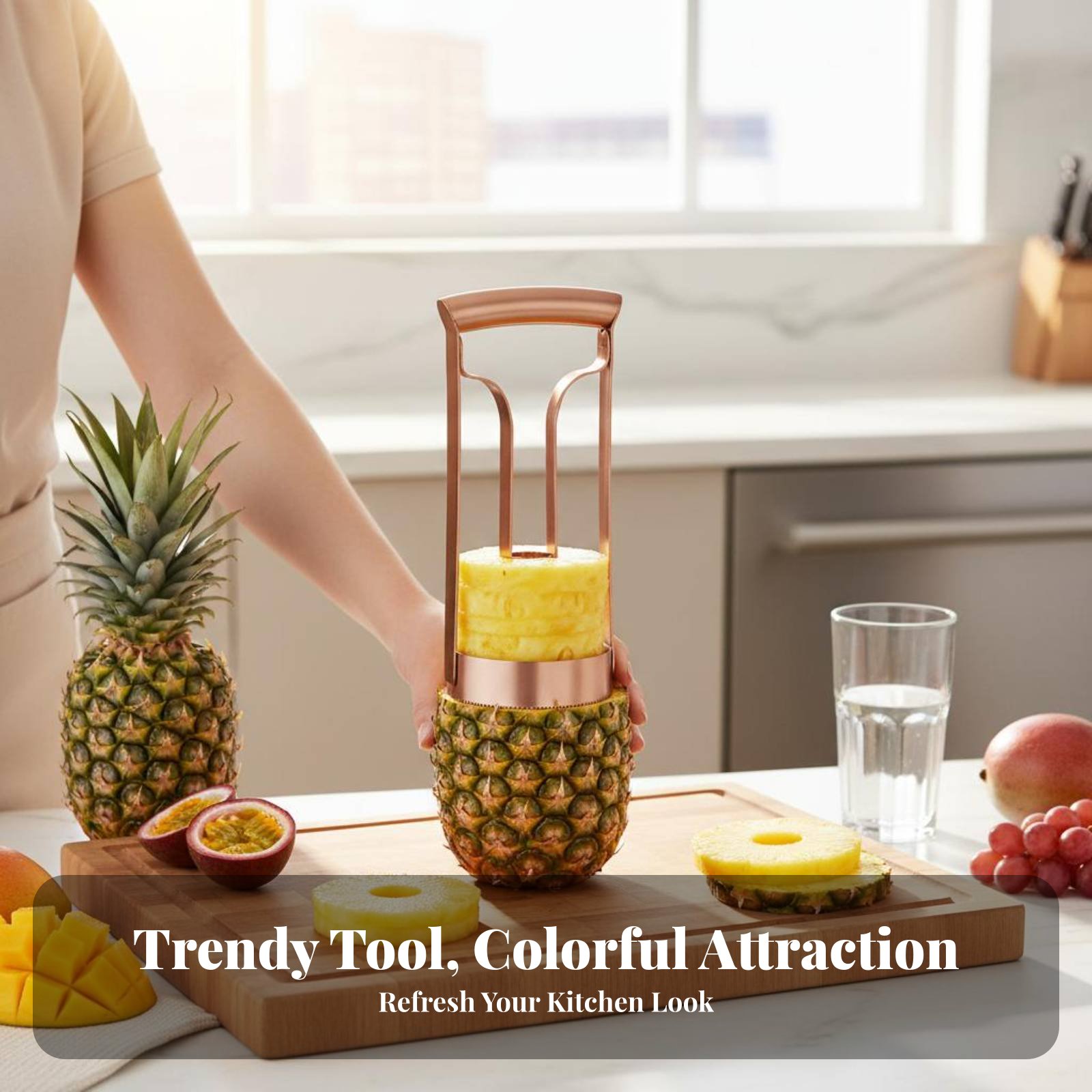 Stainless Steel Pineapple Cutt - Kitchen Gadgets Useful incelemesi ve fiyatı