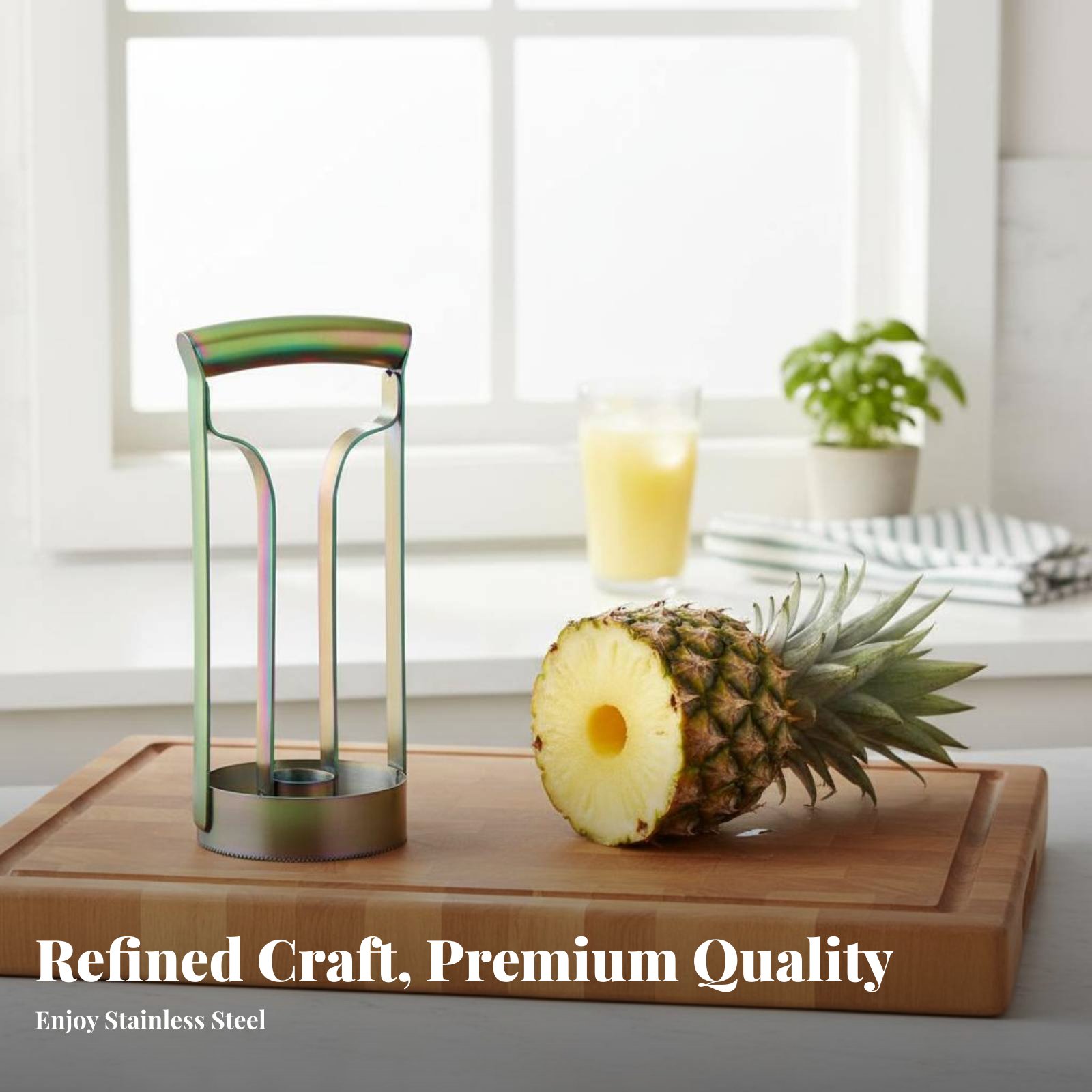 Stainless Steel Pineapple Cutt - Kitchen Gadgets Useful incelemesi ve fiyatı