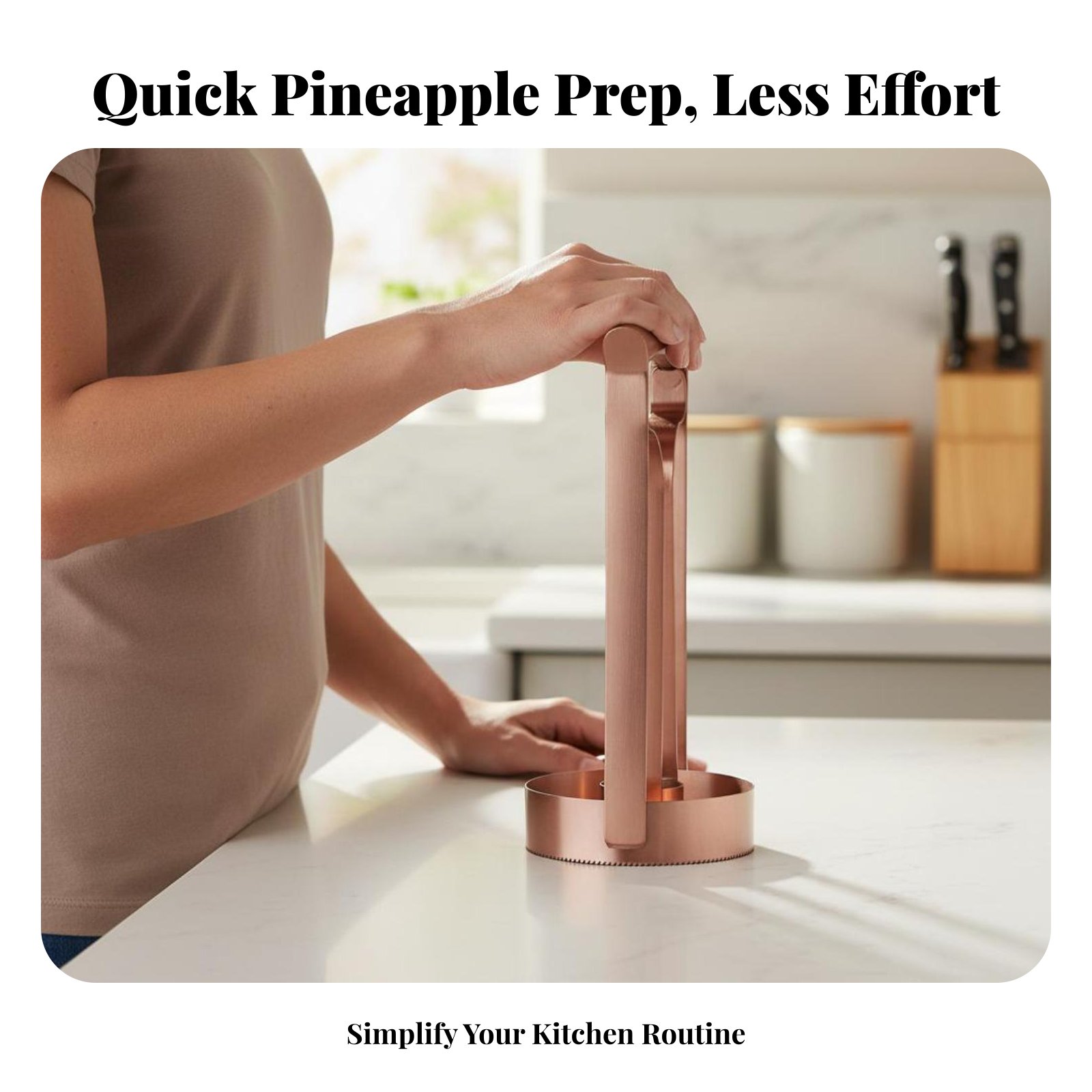 Stainless Steel Pineapple Cutt - Kitchen Gadgets Useful incelemesi ve fiyatı