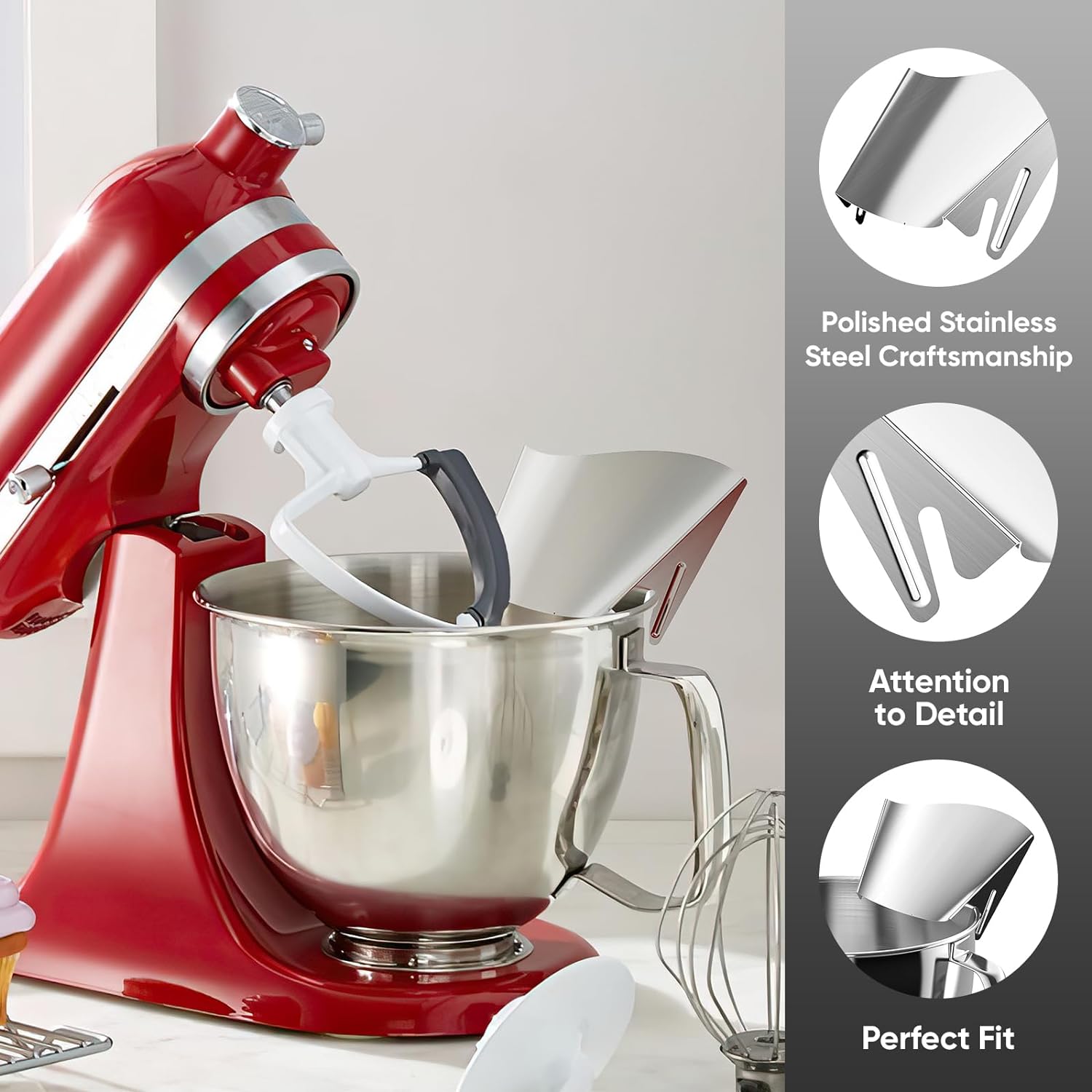 Pouring Chute for KitchenAid S - Kitchen Gadgets Machine incelemesi ve fiyatı