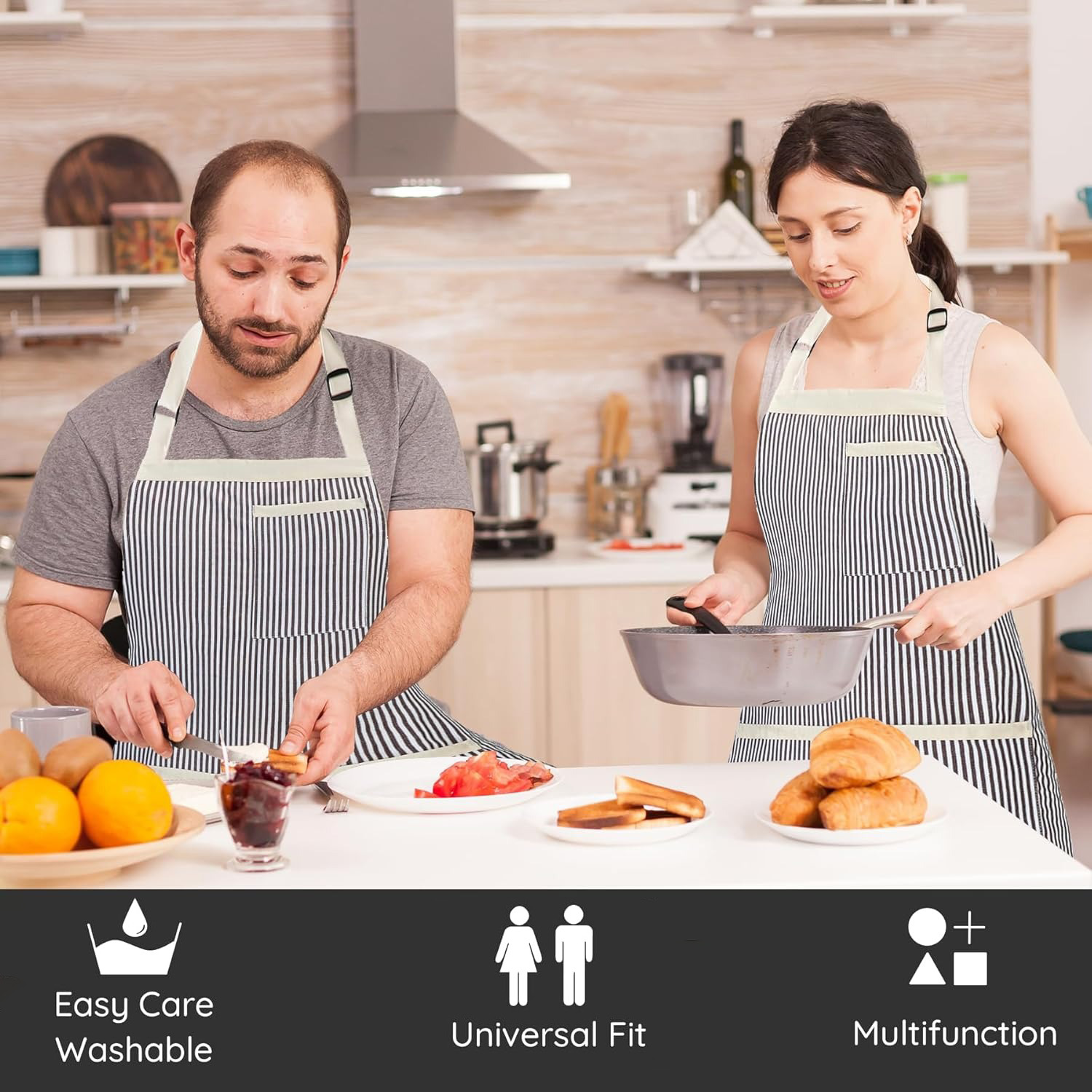plus size 89cm Adjustable Apro - Korean Kitchen Gadgets incelemesi ve fiyatı