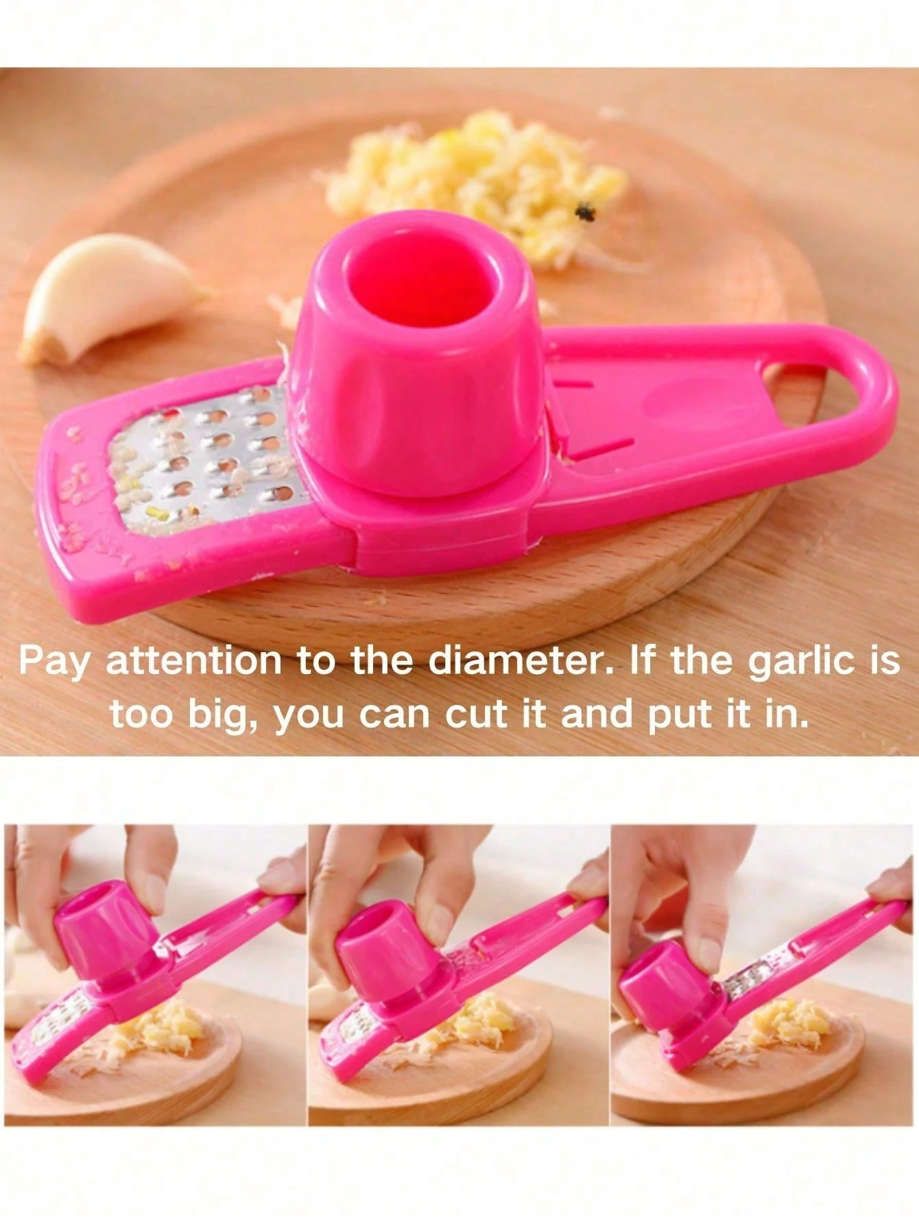 1/2pc Mini Garlic Grinder Crea - Manual Garlic Press incelemesi ve fiyatı