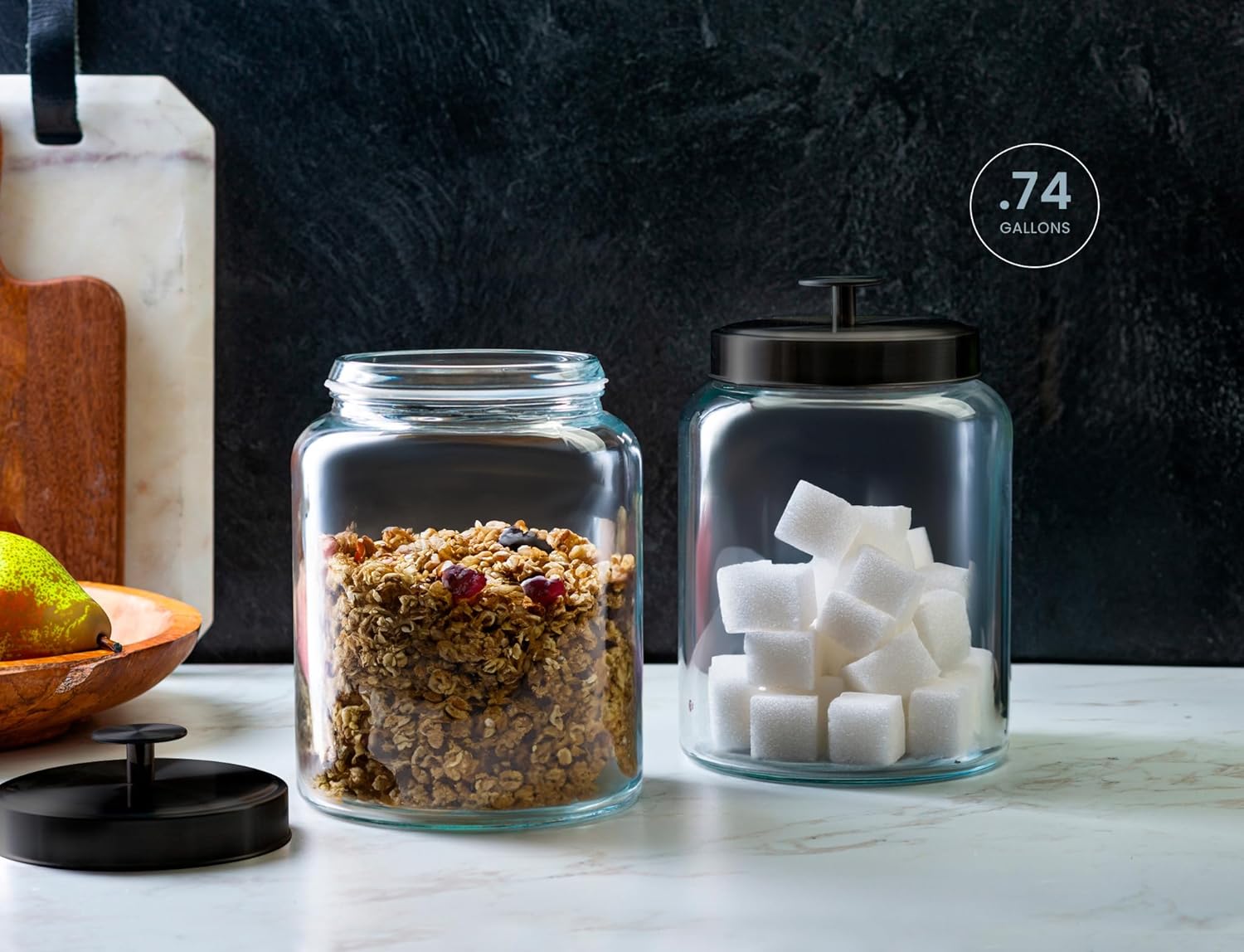 Glass Kitchen Canister Set, Fo - Food Storage Containers incelemesi ve fiyatı