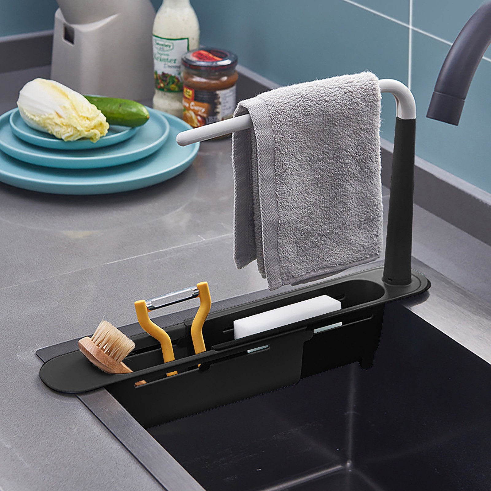 elescopic Sink Shelf Drainer R - Kitchen Gadgets Useful incelemesi ve fiyatı