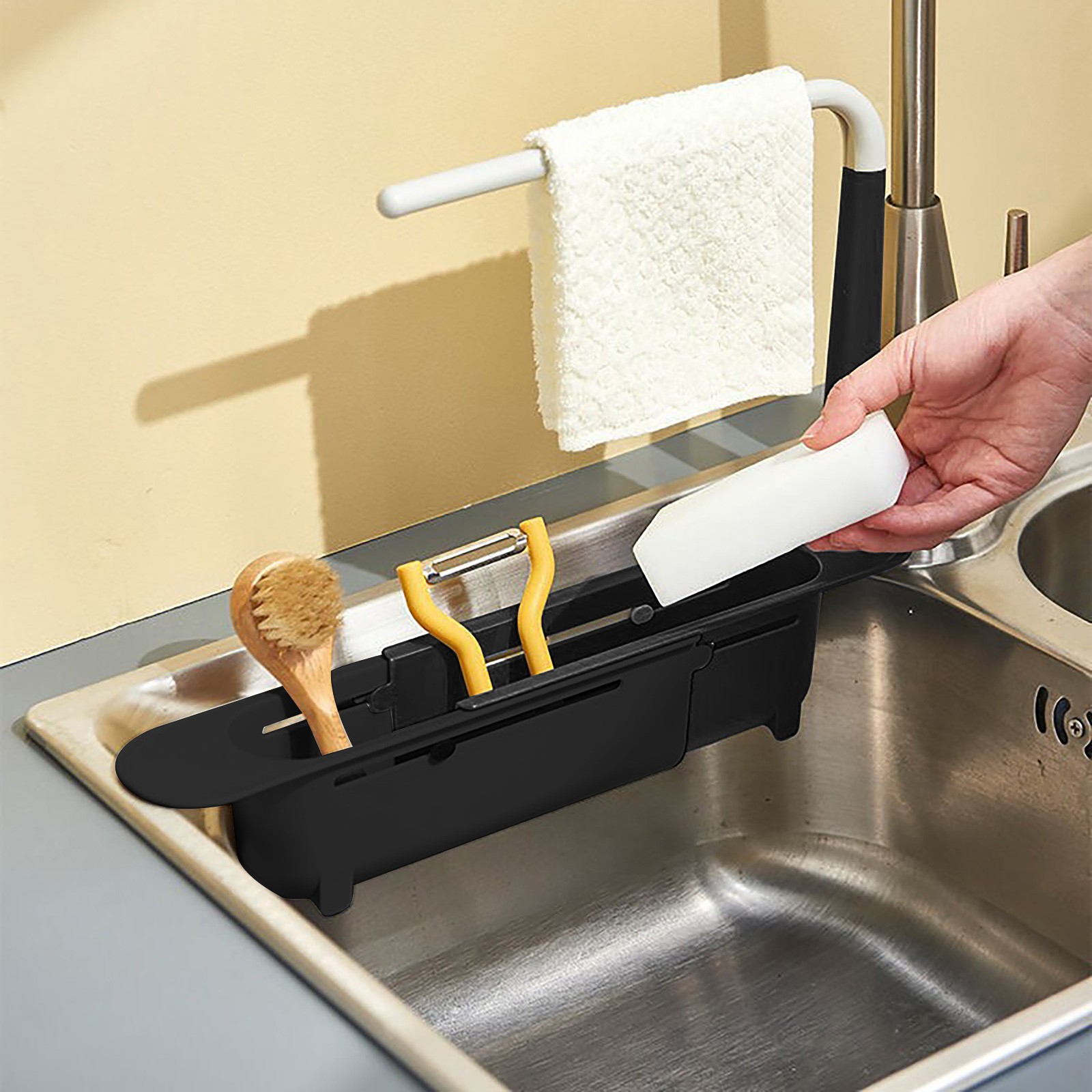 elescopic Sink Shelf Drainer R - Kitchen Gadgets Useful incelemesi ve fiyatı