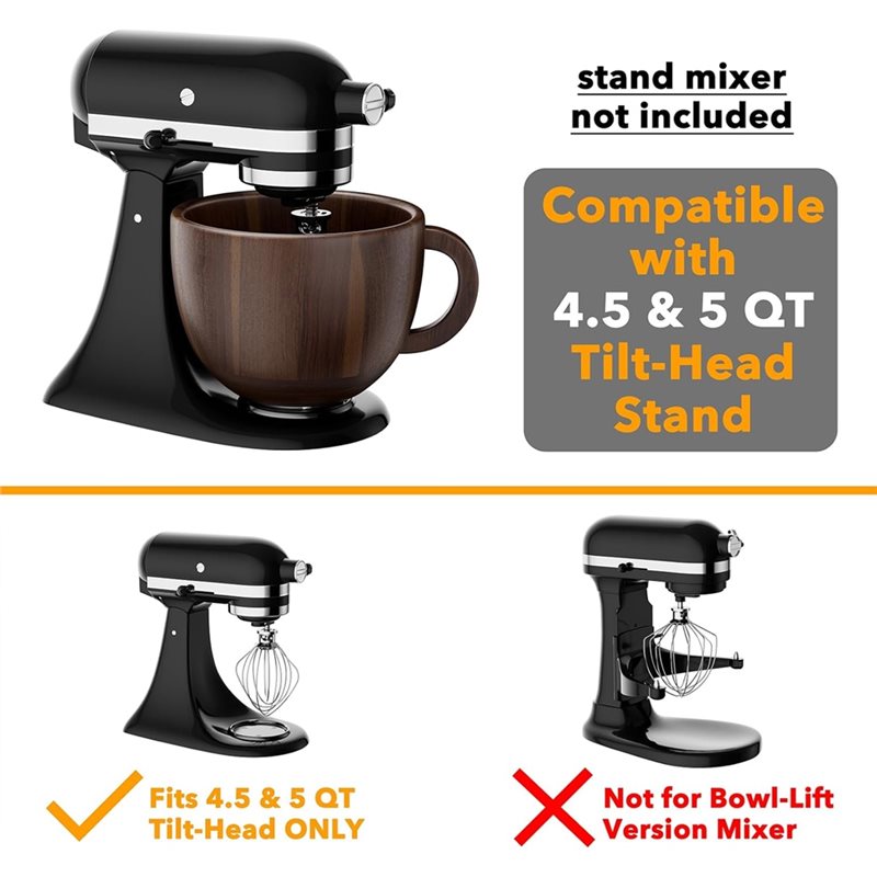 ABWM-Wooden Bowl Mixer For Kit - Kitchen Gadgets Machine incelemesi ve fiyatı