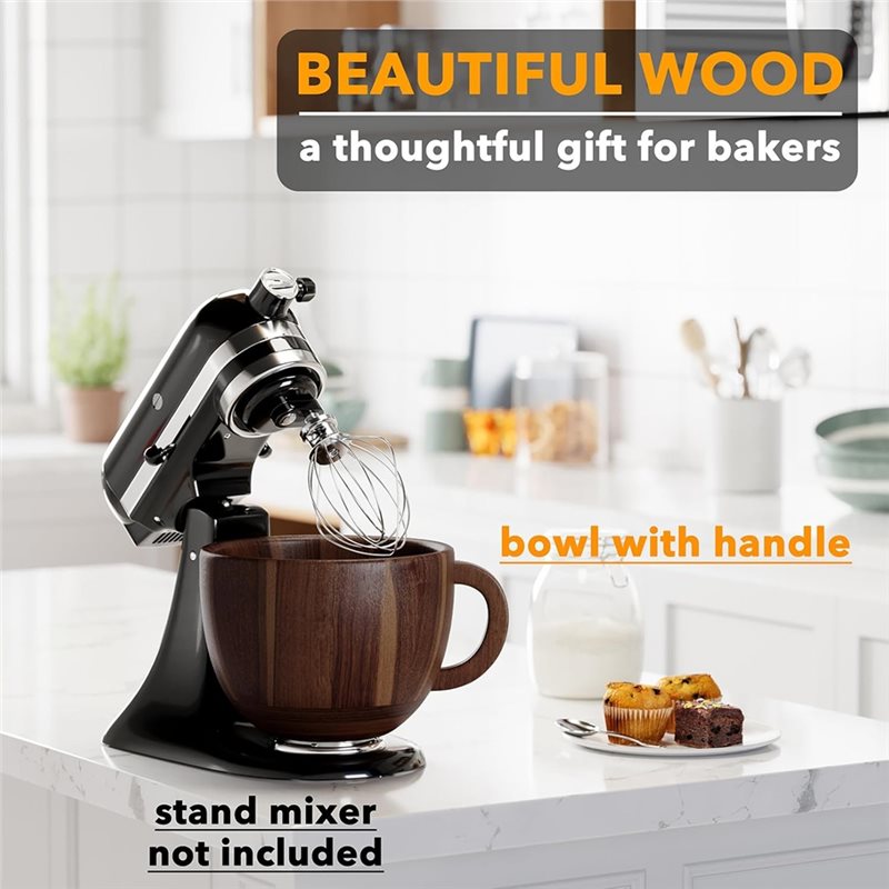 ABWM-Wooden Bowl Mixer For Kit - Kitchen Gadgets Machine incelemesi ve fiyatı
