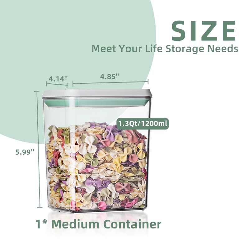 Ankou 3Pcs 1.2L Pop Airtight F - Food Storage Containers incelemesi ve fiyatı