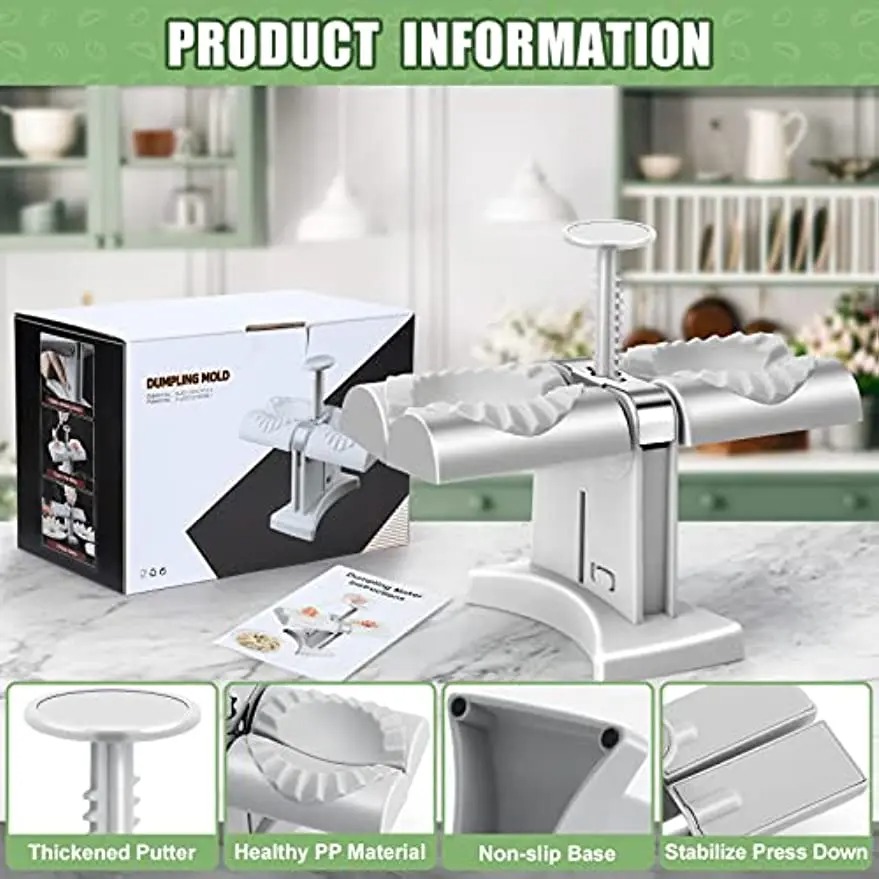 Automatic Dumpling Maker Press - Kitchen Gadgets Machine incelemesi ve fiyatı