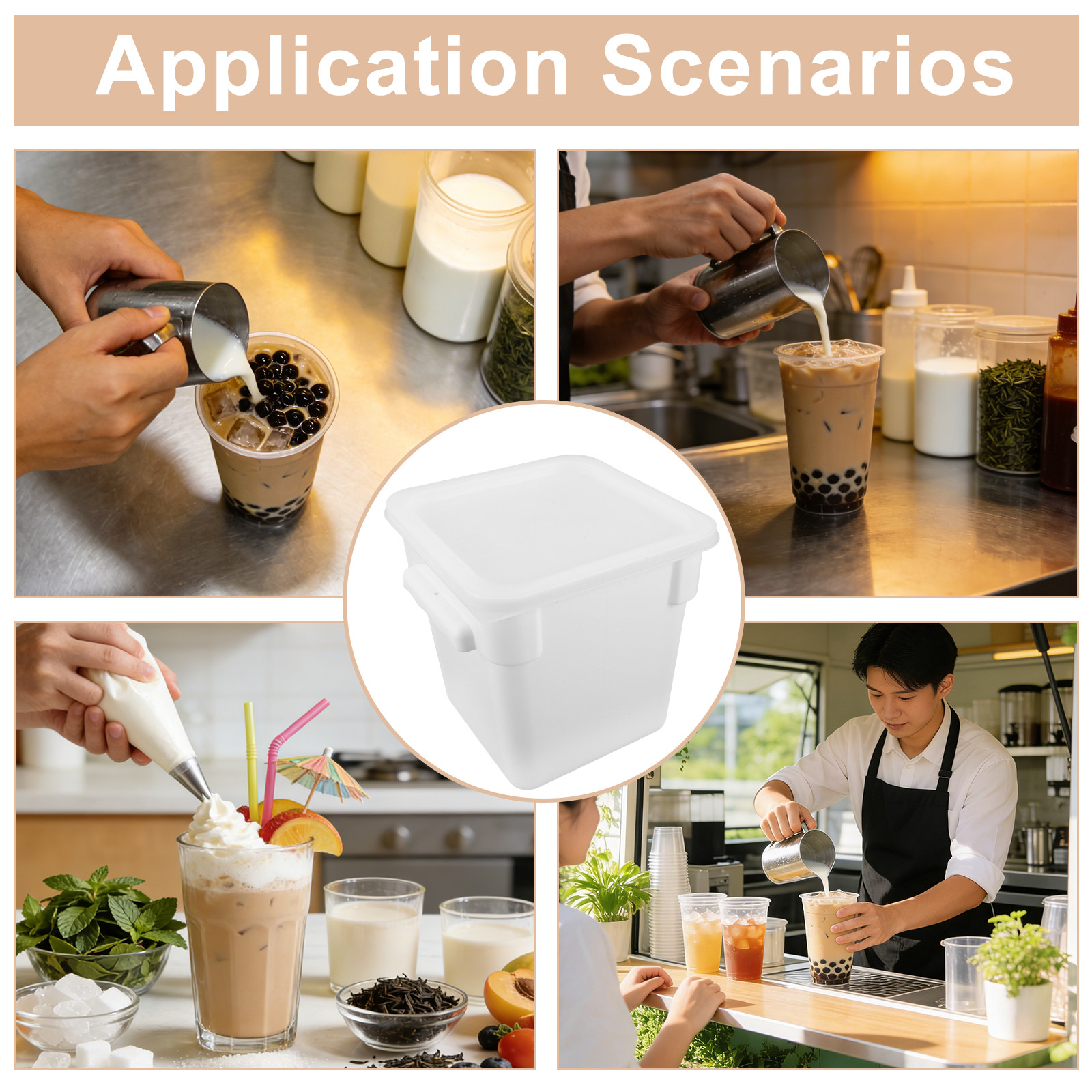 8L Square Food Storage Contain - Food Storage Containers incelemesi ve fiyatı
