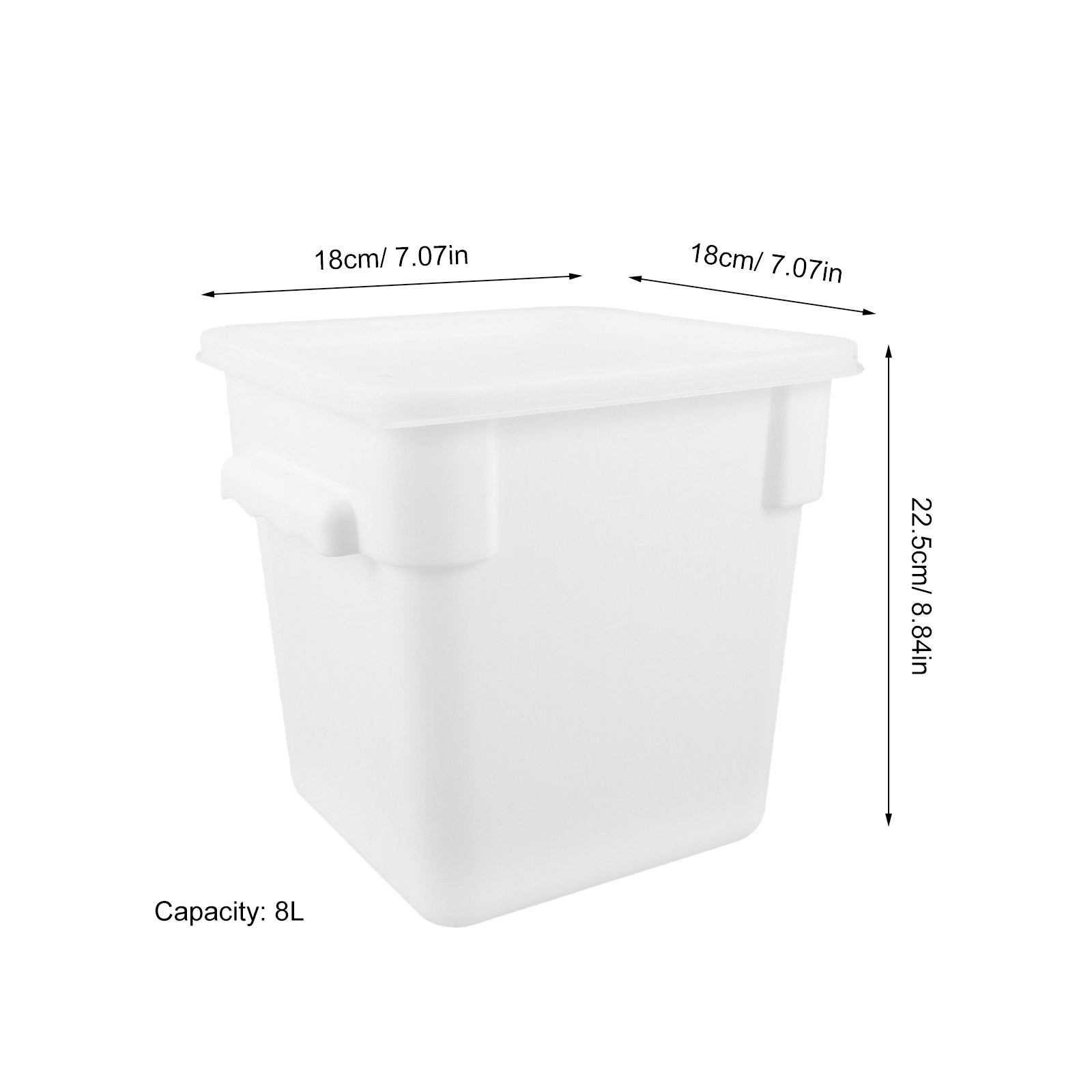 8L Square Food Storage Contain - Food Storage Containers incelemesi ve fiyatı