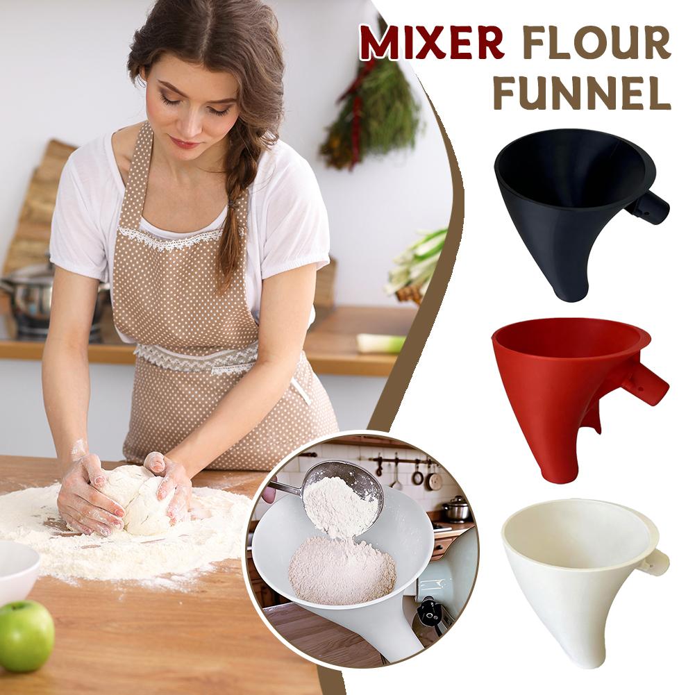 Mixer Flour Funnel for 5 Quart - Kitchen Gadgets Machine incelemesi ve fiyatı