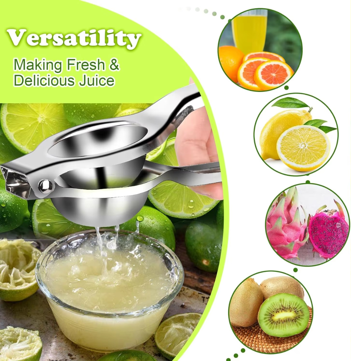 Stainless Steel Lemon Squeezer - Citrus Lemon Squeezer incelemesi ve fiyatı