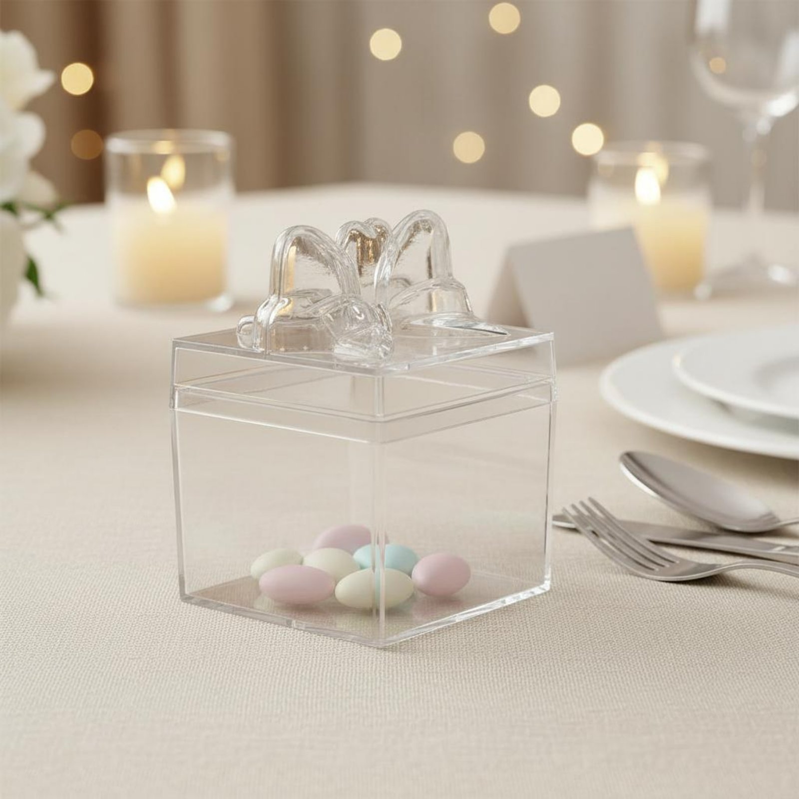 Clear Plastic Candy Box with R - Food Storage Containers incelemesi ve fiyatı