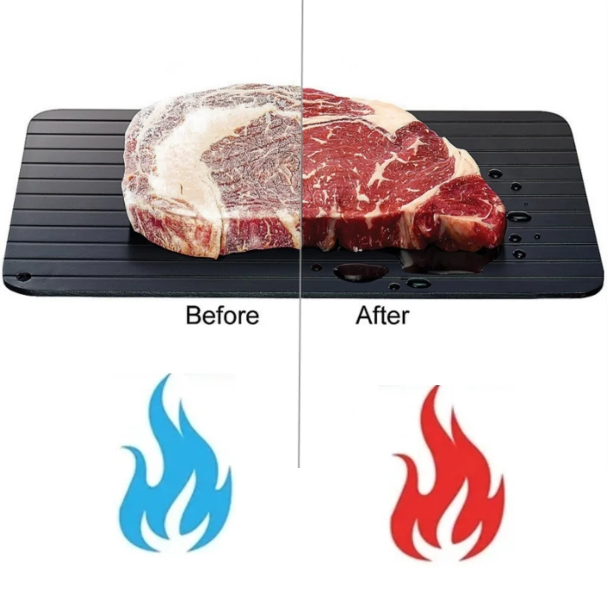 1pcs Fast Defrost Tray Fast Th - Kitchen Gadgets Dropshipping incelemesi ve fiyatı