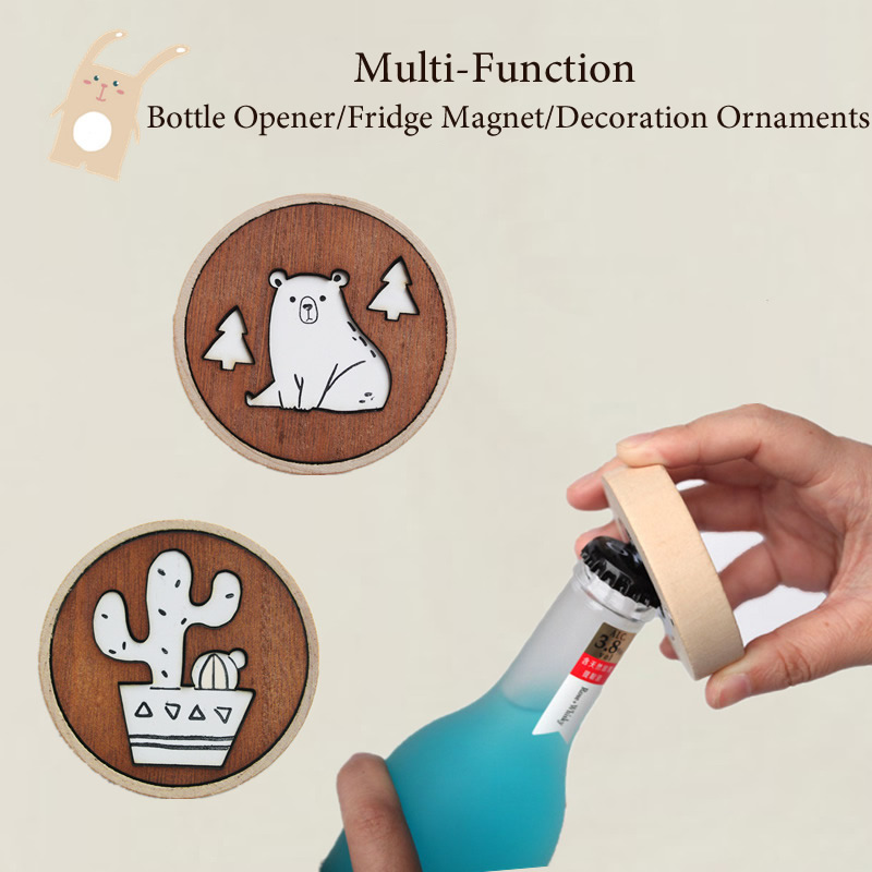 Creative Cartoon Wood Beer Bot - Kitchen Gadgets Dropshipping incelemesi ve fiyatı