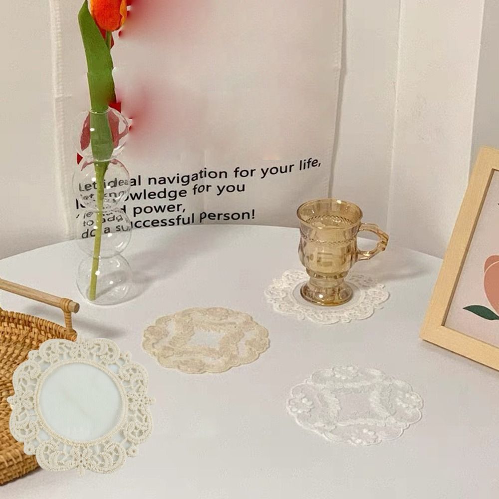 Napkin Lace Embroidered Coaste - Korean Kitchen Gadgets incelemesi ve fiyatı