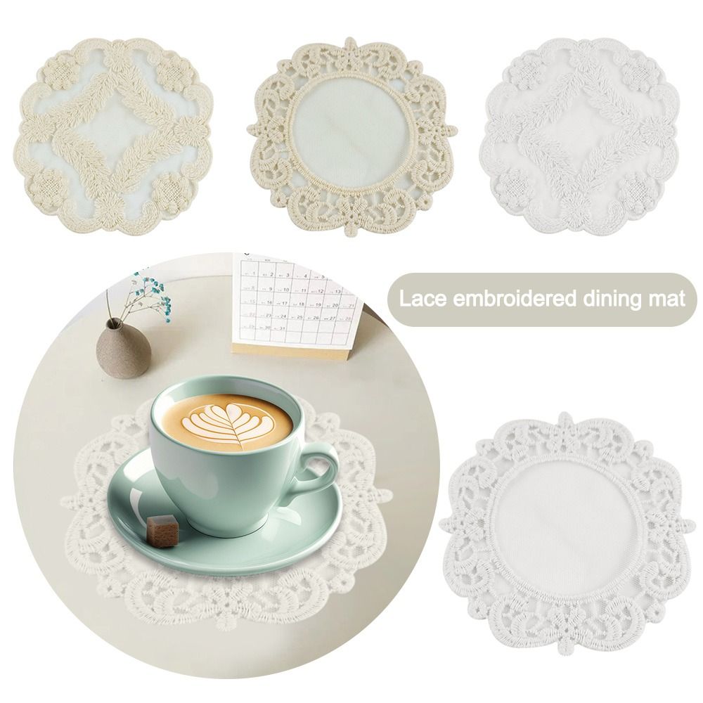 Napkin Lace Embroidered Coaste - Korean Kitchen Gadgets incelemesi ve fiyatı