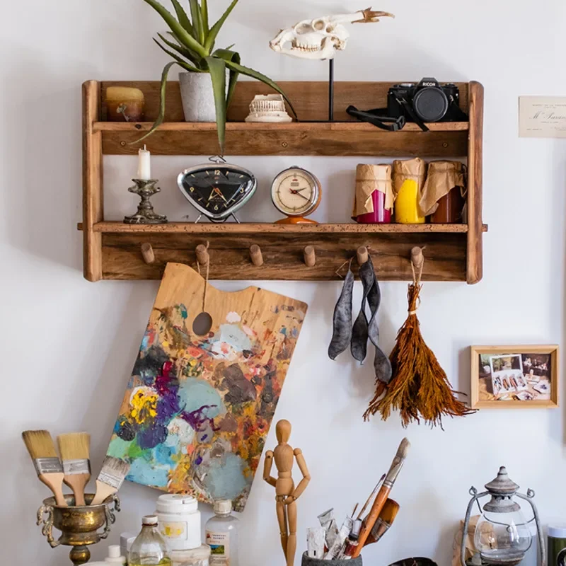 Natural Old Wood Wall Cabinet  - Kitchen Room Gadgets incelemesi ve fiyatı