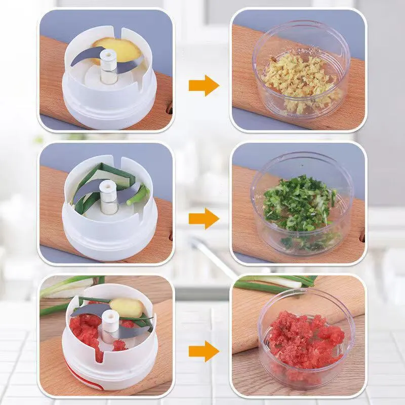 Plastic Garlic Crusher Press V - Kitchen Gadgets Useful incelemesi ve fiyatı