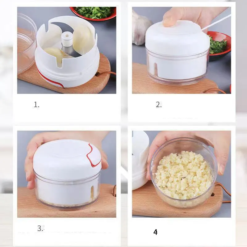 Plastic Garlic Crusher Press V - Kitchen Gadgets Useful incelemesi ve fiyatı