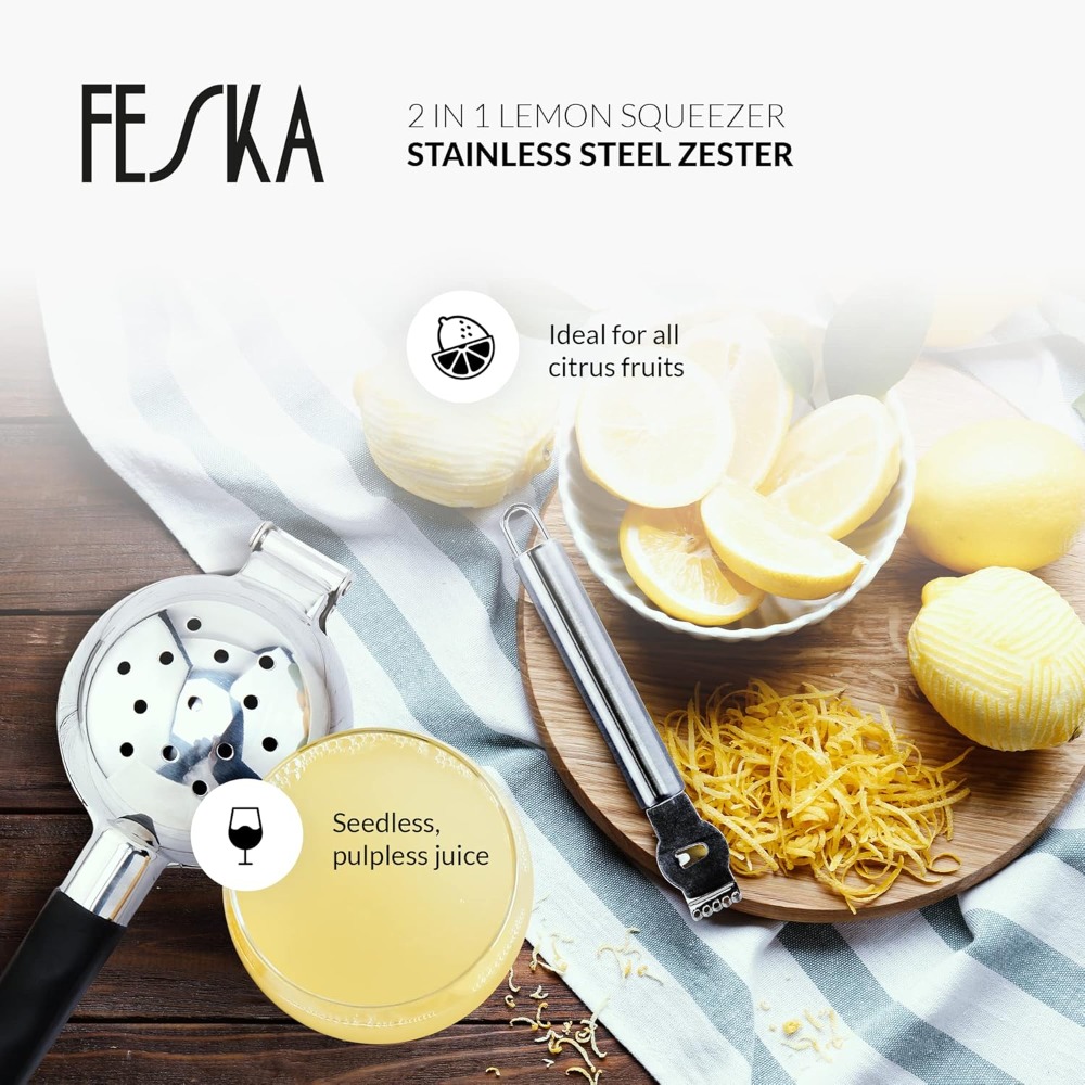 Stainless Steel Lemon Squeezer - Citrus Lemon Squeezer incelemesi ve fiyatı