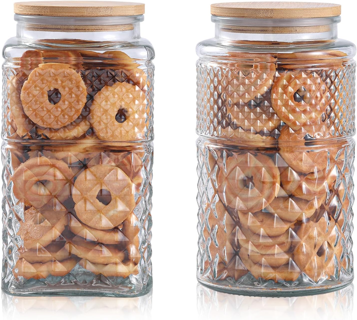 0.7Gallon/2600ml Glass Cookie  - Food Storage Containers incelemesi ve fiyatı