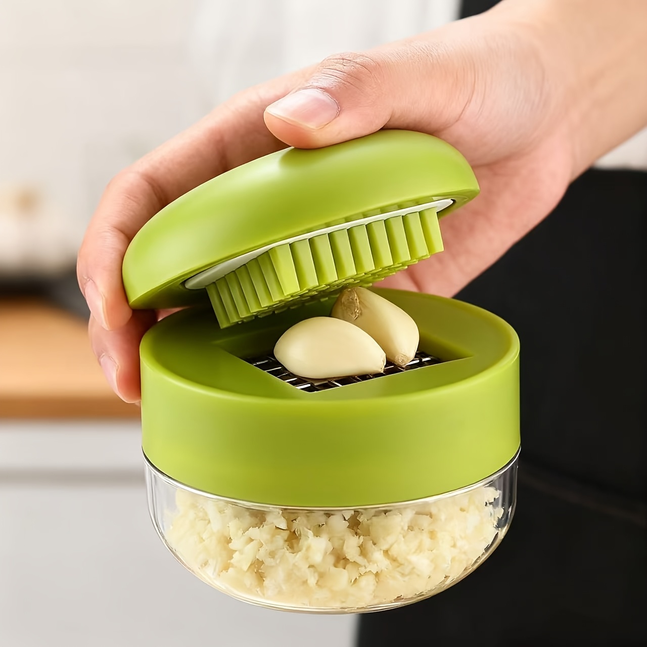 1-Piece Garlic Chopper Manual  - Manual Garlic Press incelemesi ve fiyatı