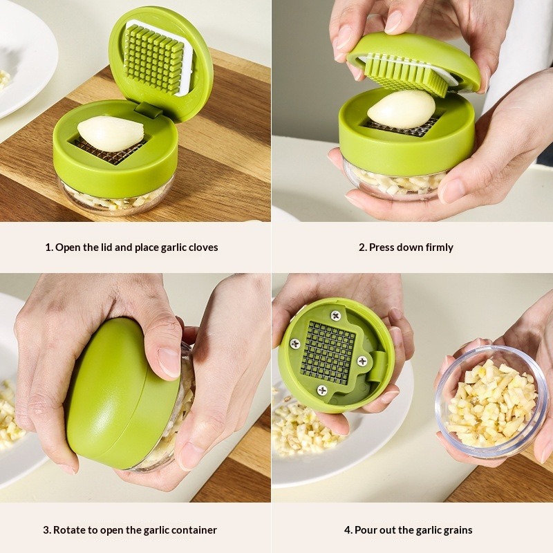 1-Piece Garlic Chopper Manual  - Manual Garlic Press incelemesi ve fiyatı
