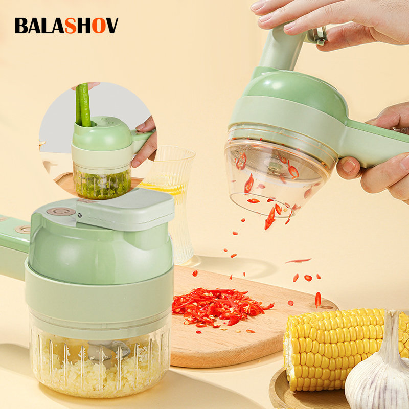 4In1 Electric Vegetable Cutter - Kitchen Gadgets Machine incelemesi ve fiyatı
