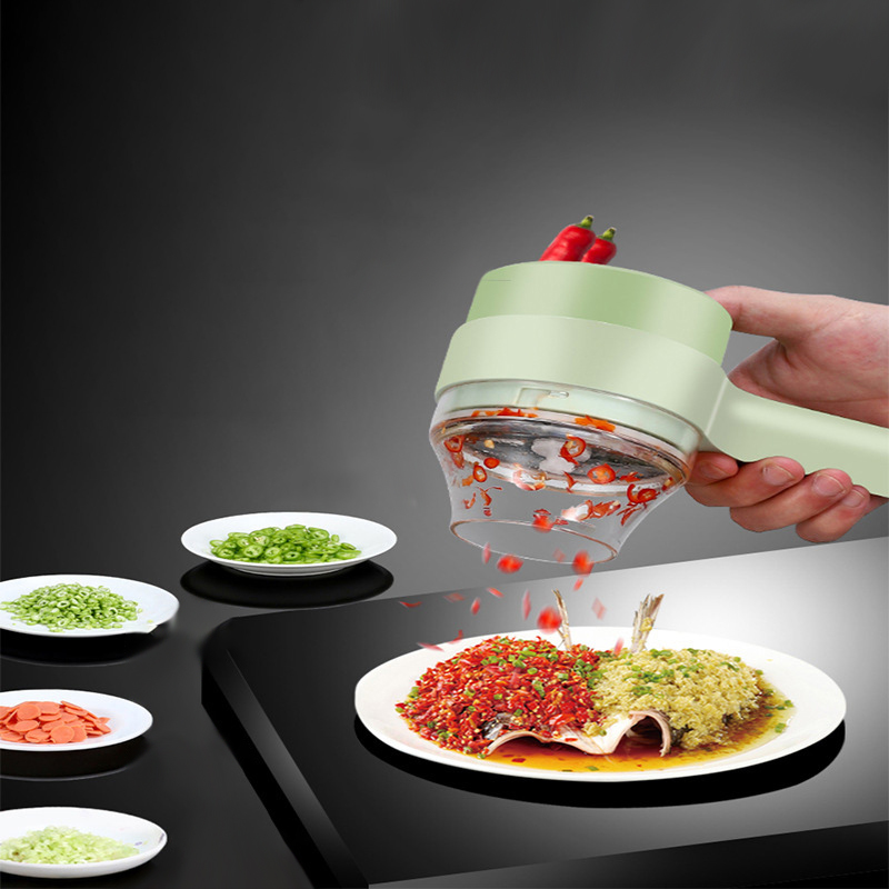 4In1 Electric Vegetable Cutter - Kitchen Gadgets Machine incelemesi ve fiyatı