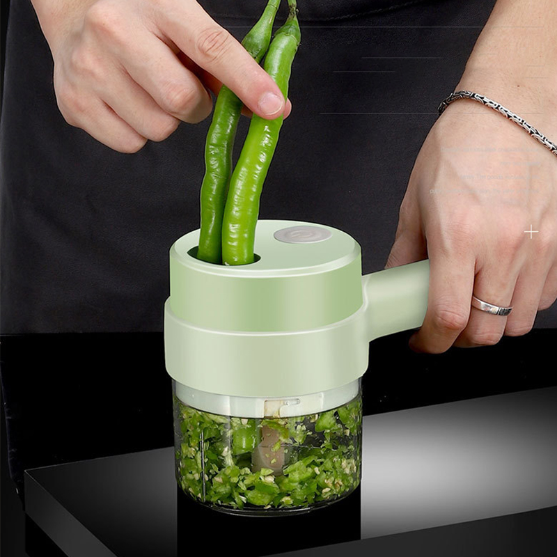 4In1 Electric Vegetable Cutter - Kitchen Gadgets Machine incelemesi ve fiyatı
