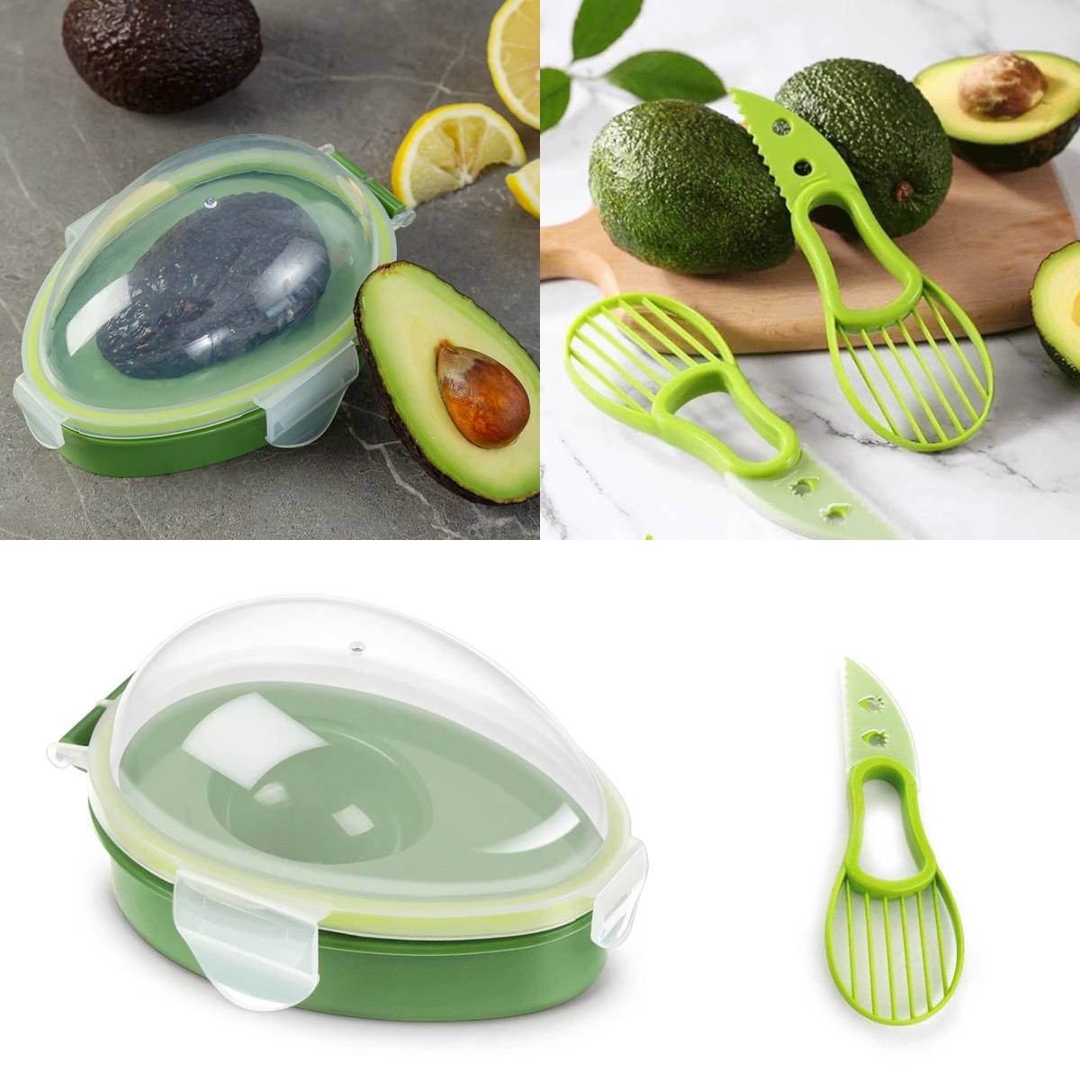 Avocado Storage Box Reusable C - Avocado Slicer Tool incelemesi ve fiyatı