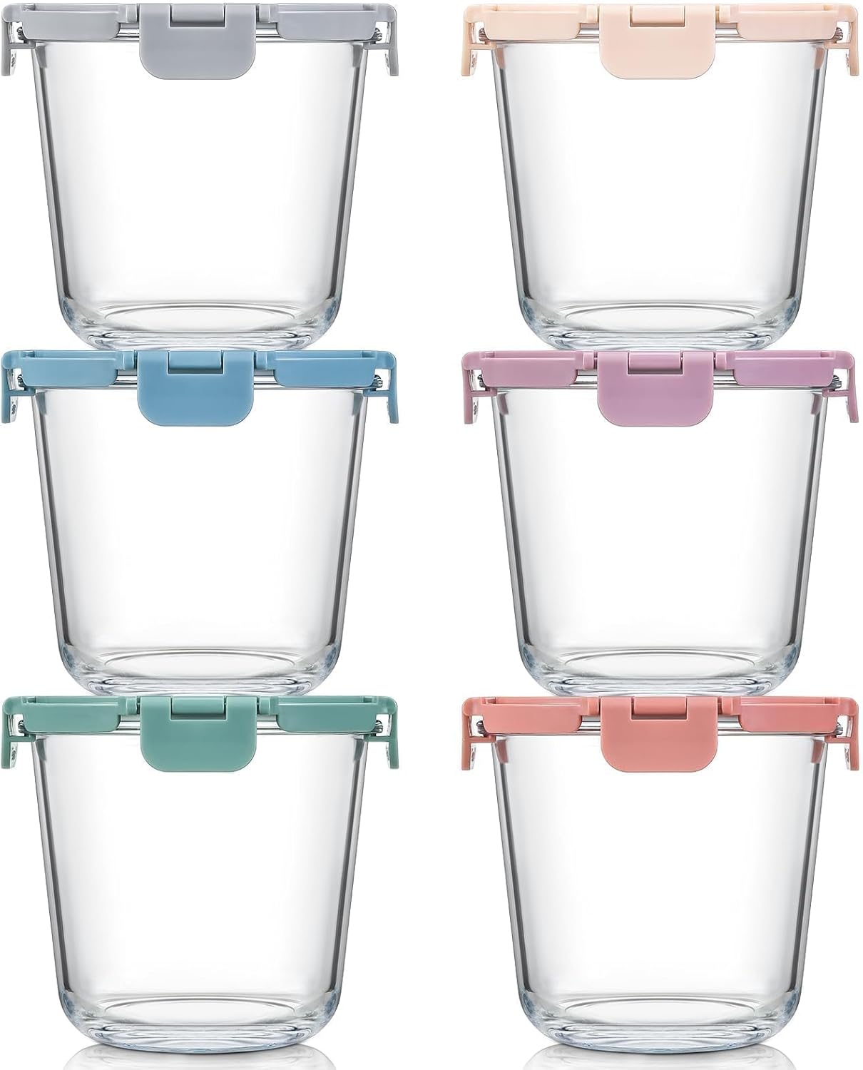 [UPGRADED LID] 6 Sets 3 Cup/24 - Food Storage Containers incelemesi ve fiyatı