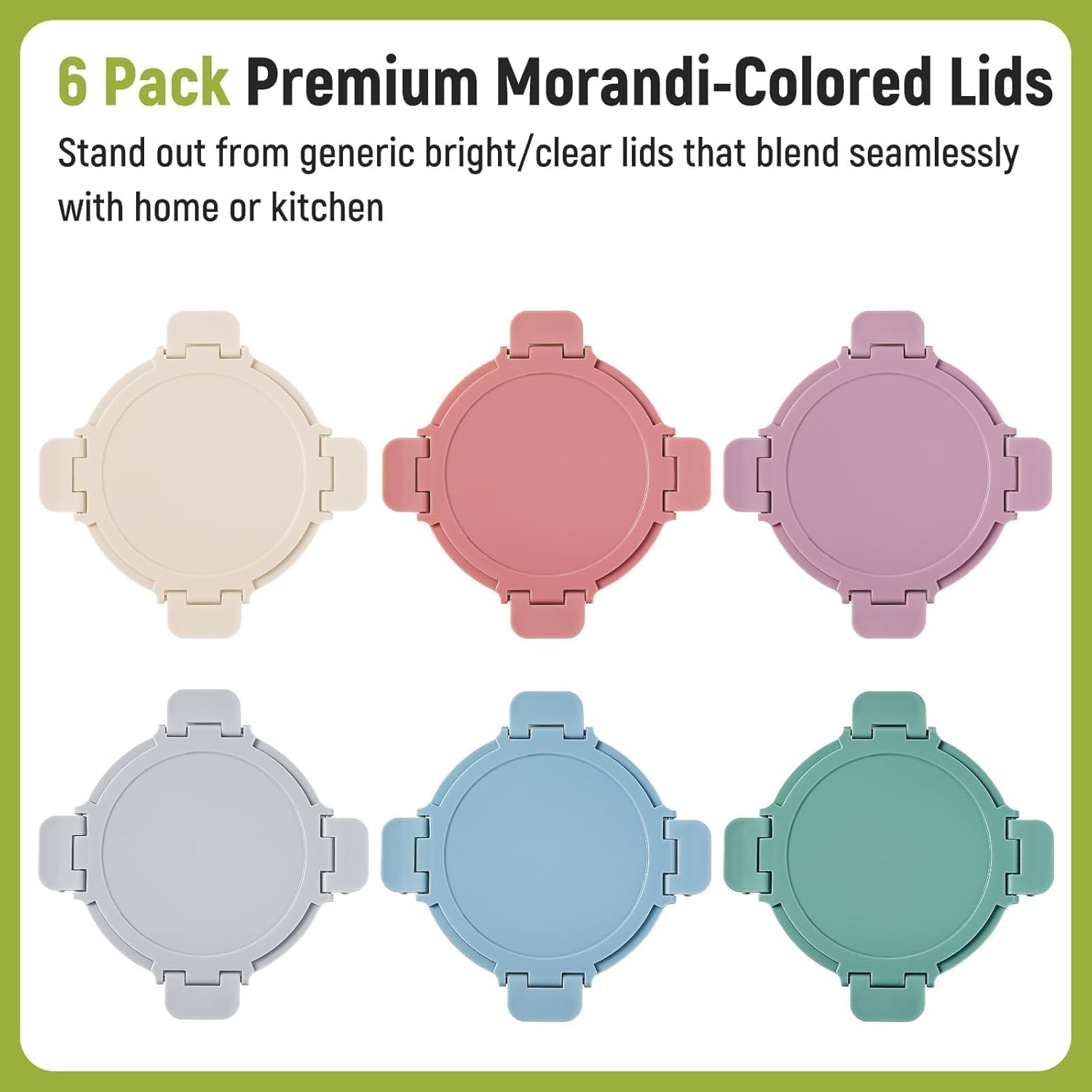[UPGRADED LID] 6 Sets 3 Cup/24 - Food Storage Containers incelemesi ve fiyatı