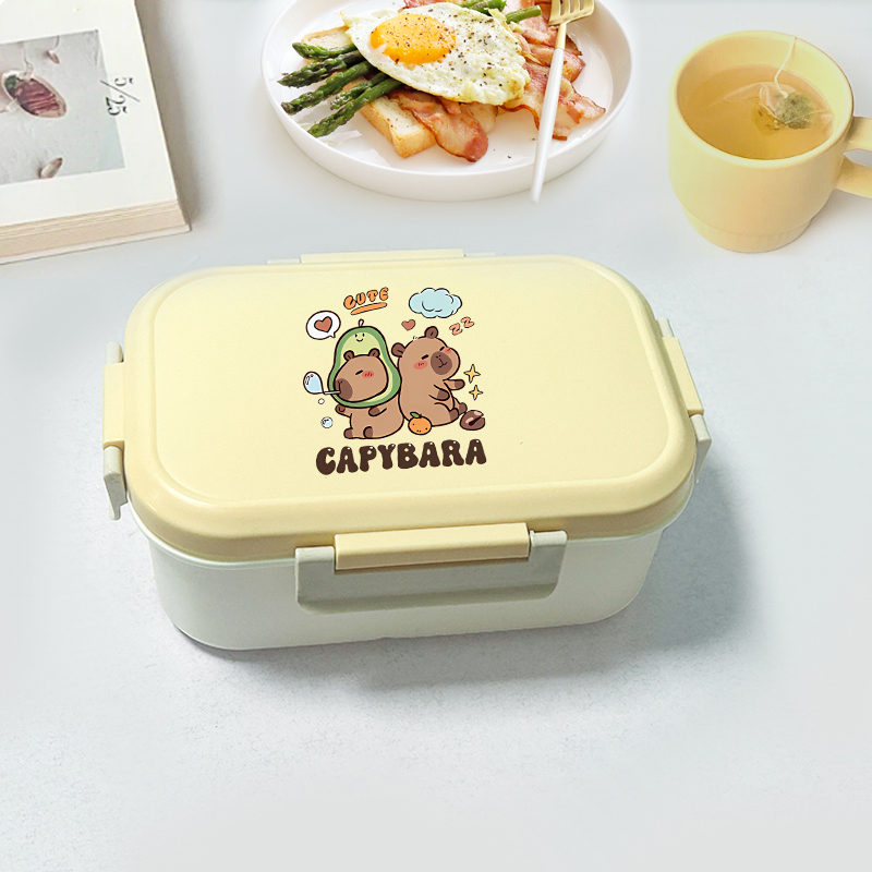 Capybara Bento Lunch Box Carto - Food Storage Containers incelemesi ve fiyatı