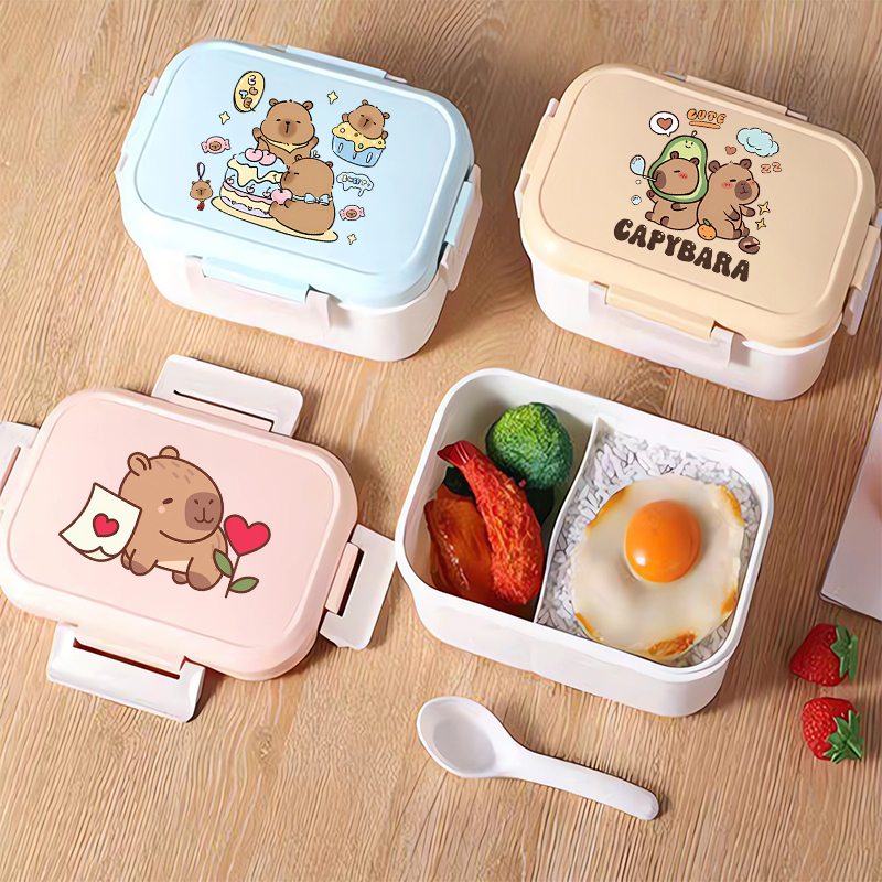 Capybara Bento Lunch Box Carto - Food Storage Containers incelemesi ve fiyatı
